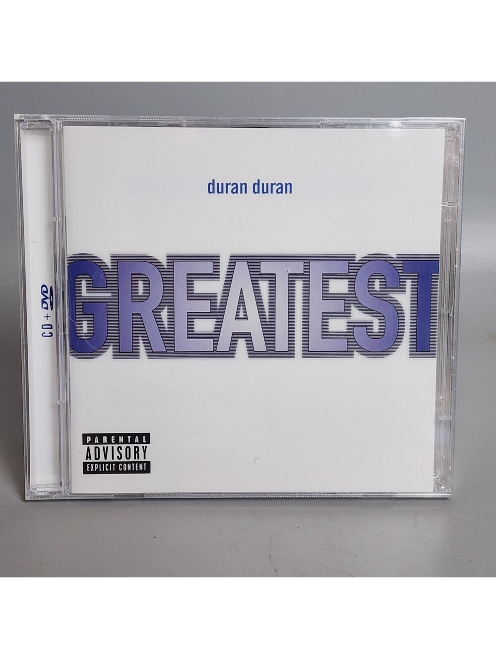 Duran Duran Greatest CD + DVD EMI Capitol Records Parental Advisory New
